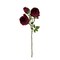 Burgundy Cabbage Rose Spray 21.5" | Artificial Silk Floral Stem-FS375705